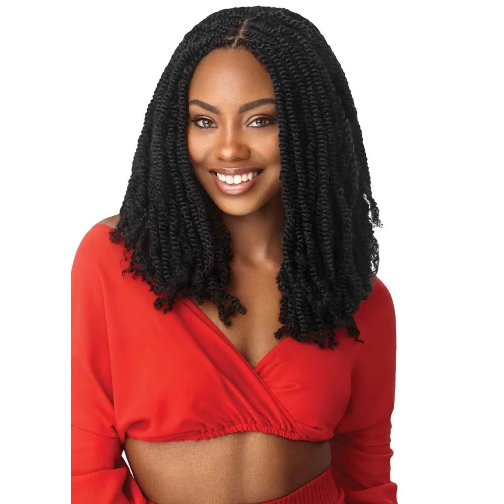 Outre Twisted Up – Spring Twist & Bomb Twist (Box) | Lightweight Pre - Twisted Crochet Hair for Effortless Styles - Beauty Exchange Beauty Supply