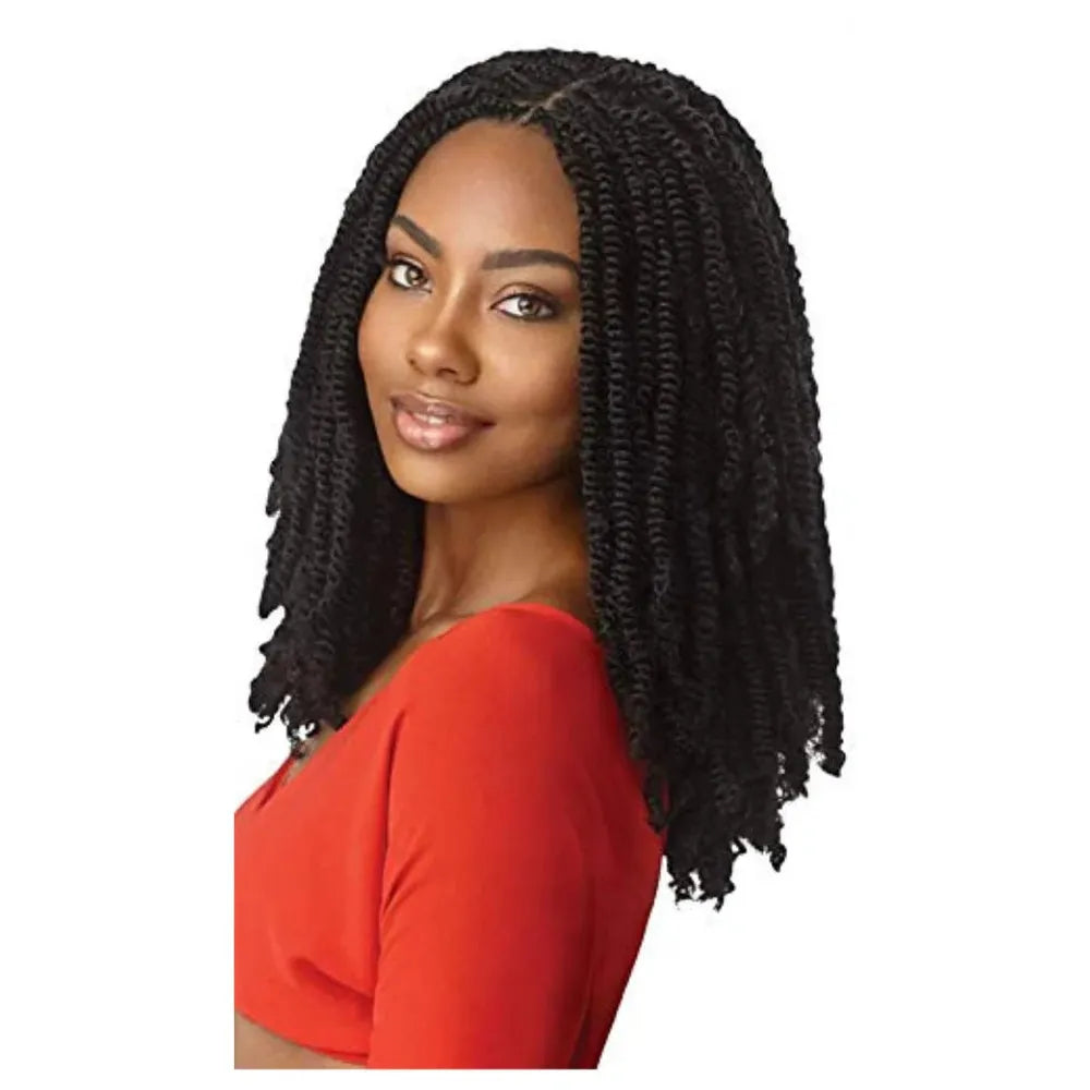 Outre Twisted Up – Springy Afro Twist 12" | Fluffy, Natural - Looking Crochet Hair for Twists & Textured Styles - Beauty Exchange Beauty Supply