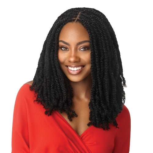 Outre Twisted Up – Springy Afro Twist 12" | Fluffy, Natural - Looking Crochet Hair for Twists & Textured Styles - Beauty Exchange Beauty Supply