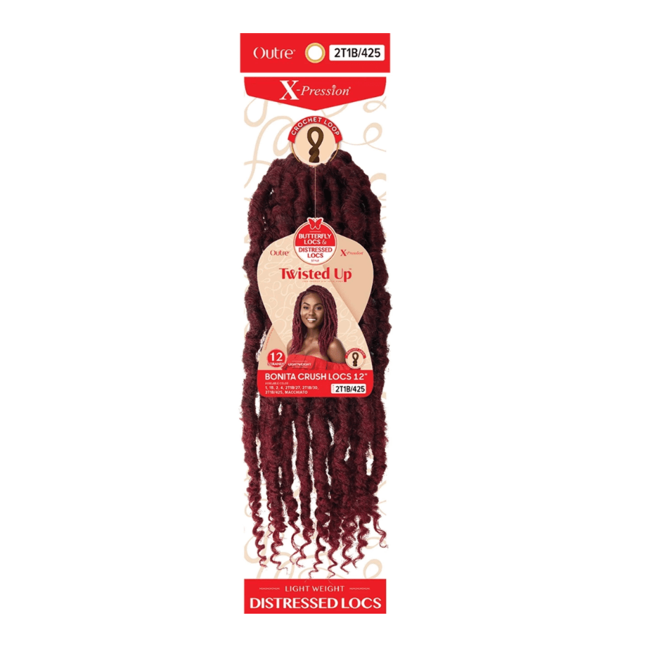Outre Twisted Up Synthetic Crochet - Bonita Boho Crush Locs 12" - Beauty Exchange Beauty Supply