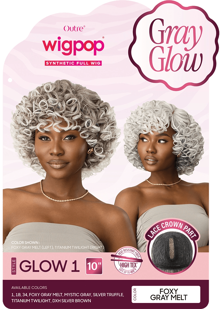 Outre Wigpop Color Play Synthetic Full Wig - Glow 1 - Beauty Exchange Beauty Supply