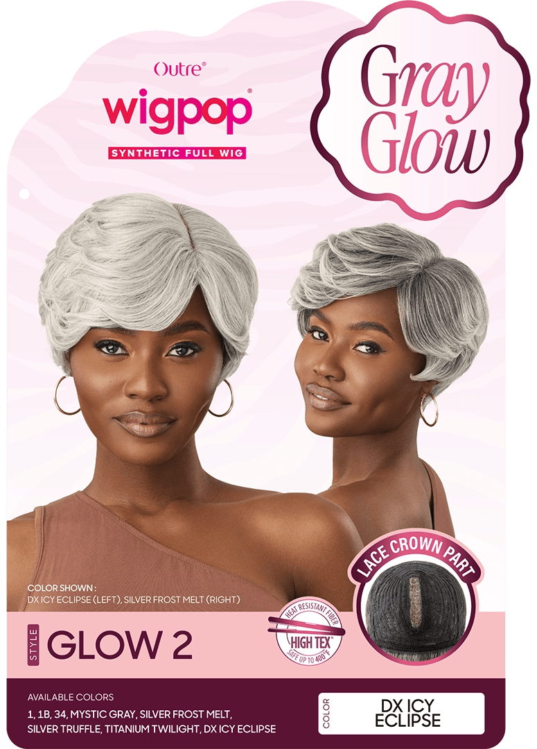 Outre Wigpop Color Play Synthetic Full Wig - Glow 2 - Beauty Exchange Beauty Supply