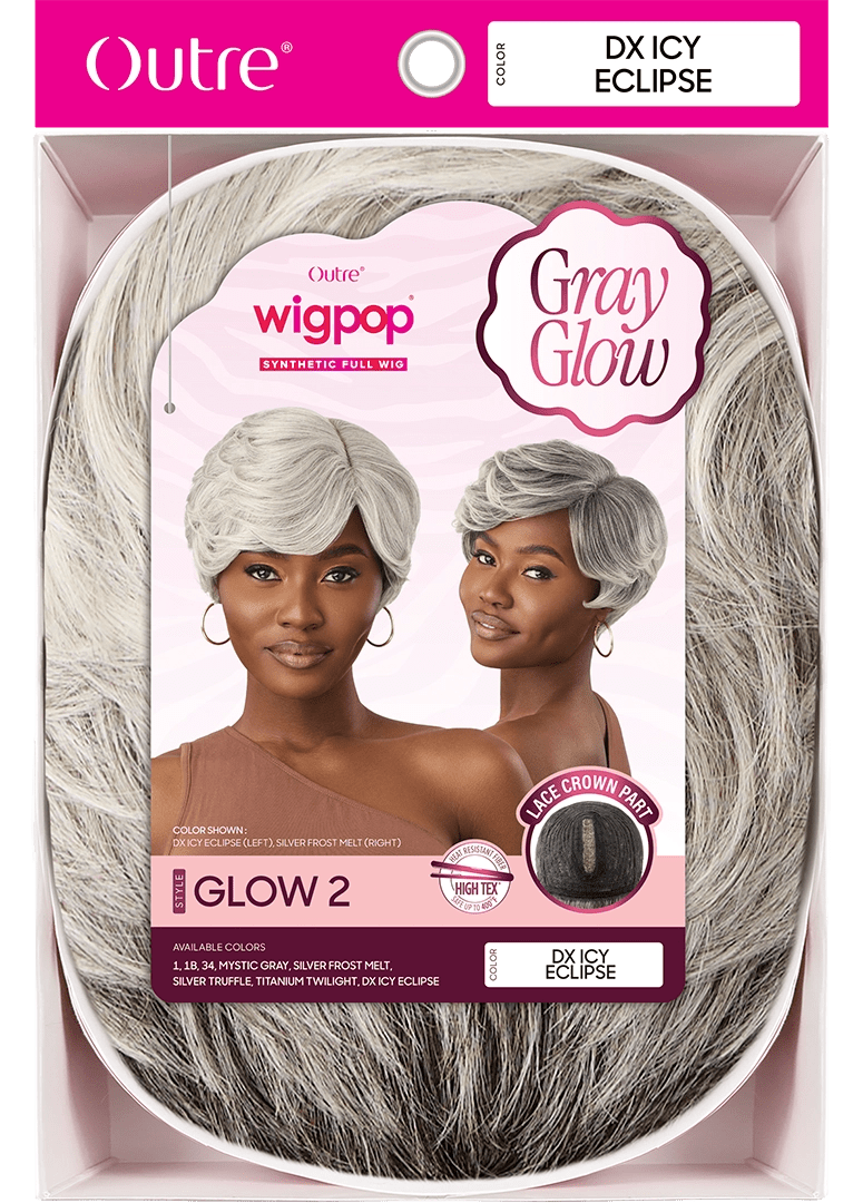 Outre Wigpop Color Play Synthetic Full Wig - Glow 2 - Beauty Exchange Beauty Supply
