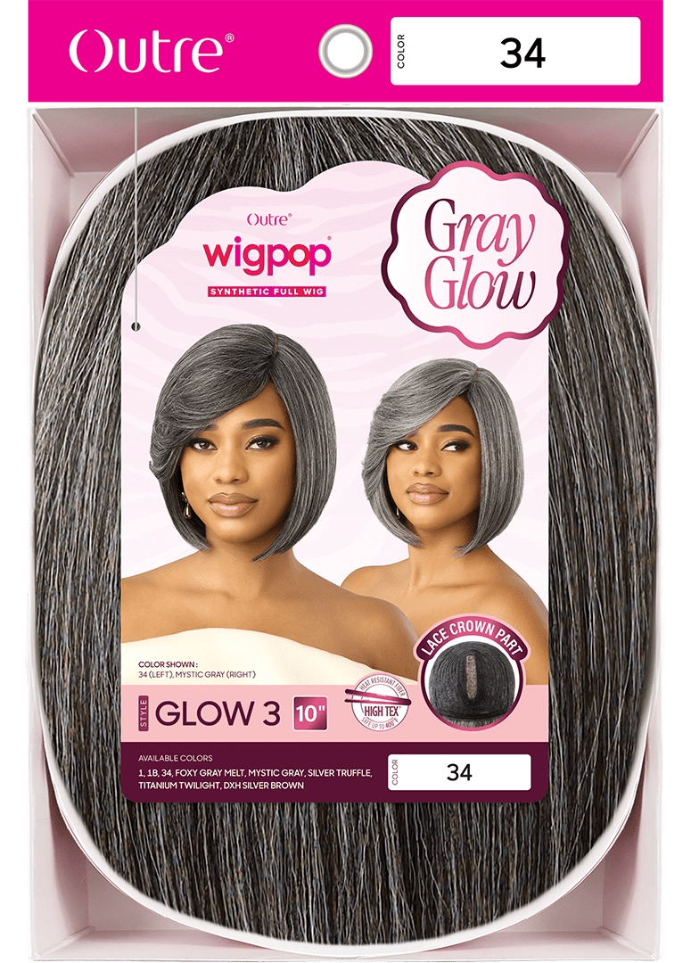 Outre Wigpop Color Play Synthetic Full Wig - Glow 3 - Beauty Exchange Beauty Supply