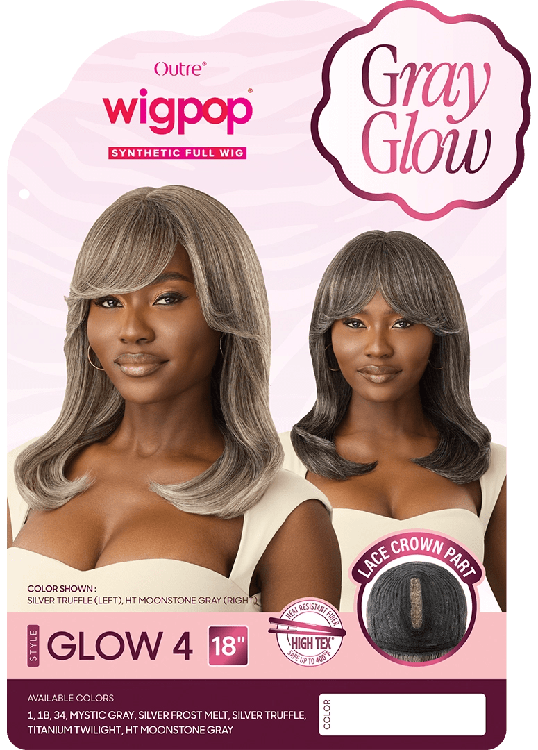 Outre Wigpop Color Play Synthetic Full Wig - Glow 4 - Beauty Exchange Beauty Supply