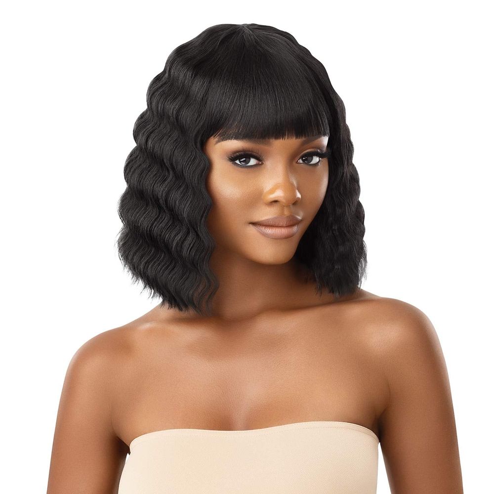 Outre WigPop Synthetic Wig โ Delta | Full Curls, Bold Colors & Ready - to - Wear Glam Zero Fuss, Maximum Volume - Beauty Exchange Beauty Supply