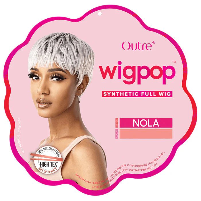 Outre WigPop Synthetic Wig – Nola | Bouncy Curls with Fringe Bangs Natural & Bold Color Options - Beauty Exchange Beauty Supply