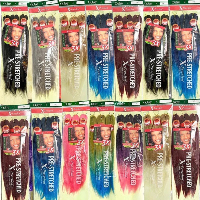 Outre X - Pression 3x Pre - Stretched Braiding Hair 52" - Beauty Exchange Beauty Supply