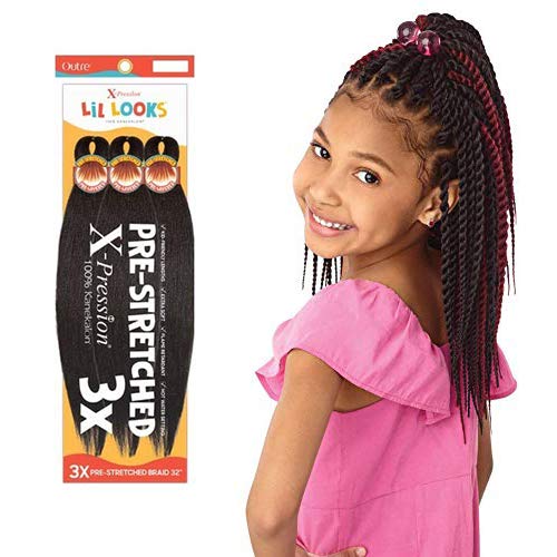 Outre X - Pression Lil Looks Crochet Braid - 3X Prestretched Braid 32" - Beauty Exchange Beauty Supply
