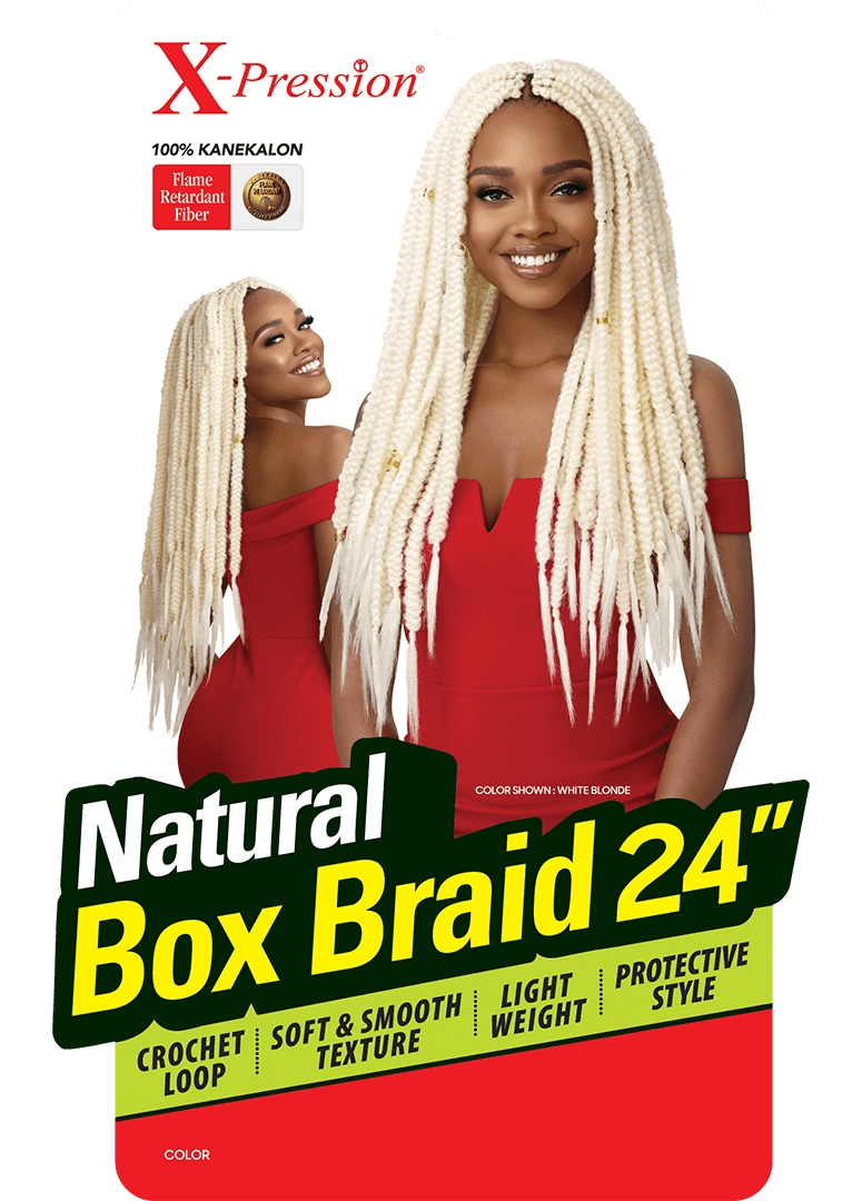 Outre X - Pression Natural Box Braid 24" - Beauty Exchange Beauty Supply