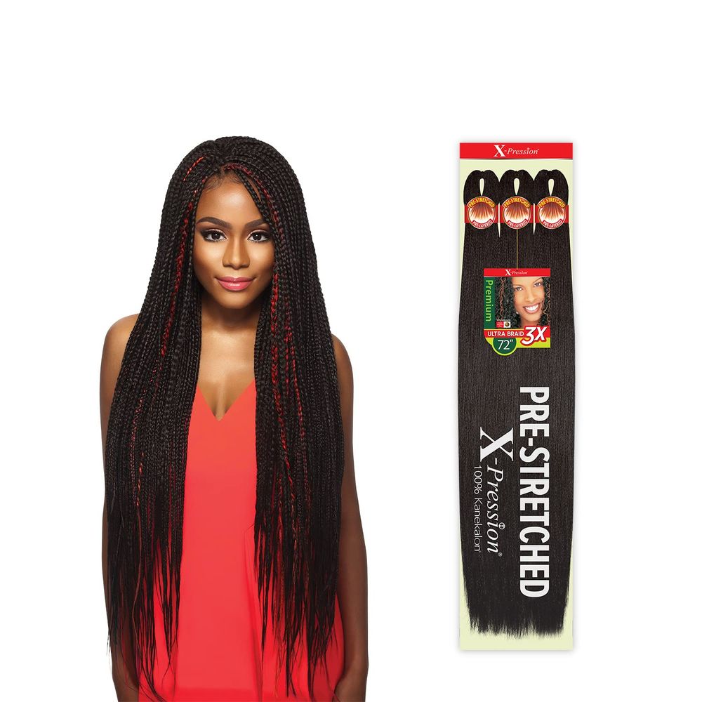 Outre X-Pression 3x Pre-Stretched Braiding Hair 72