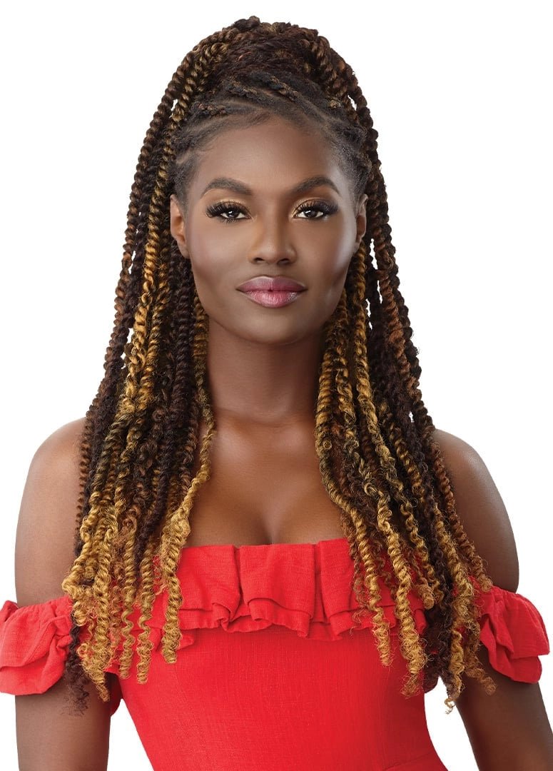 Outre X - Pression Twisted Up 3X Springy Bohemian Twist - 24" - Beauty Exchange Beauty Supply