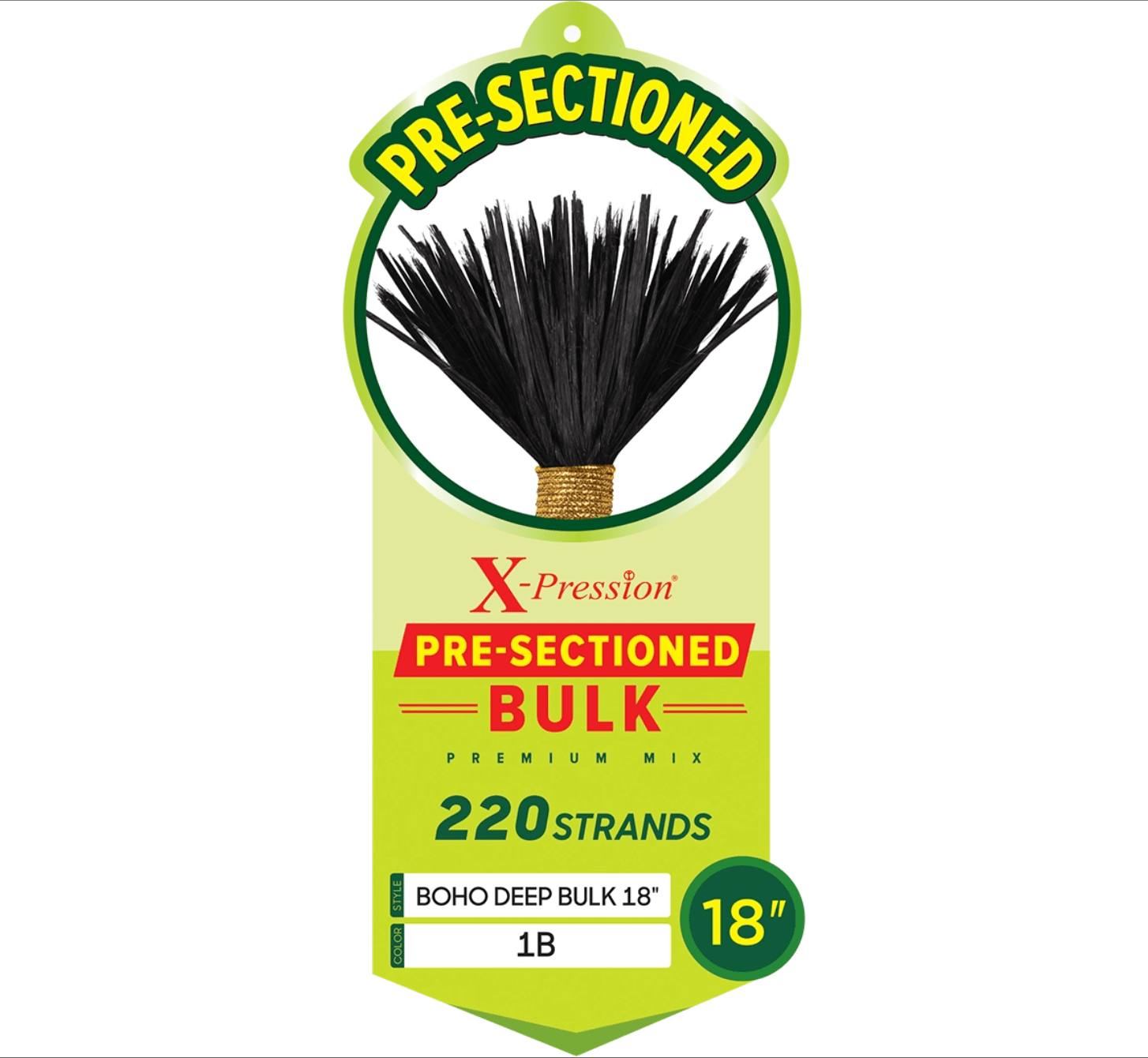 Outre Xpression Pre - Sectioned Boho Deep Bulk - 18" - Beauty Exchange Beauty Supply