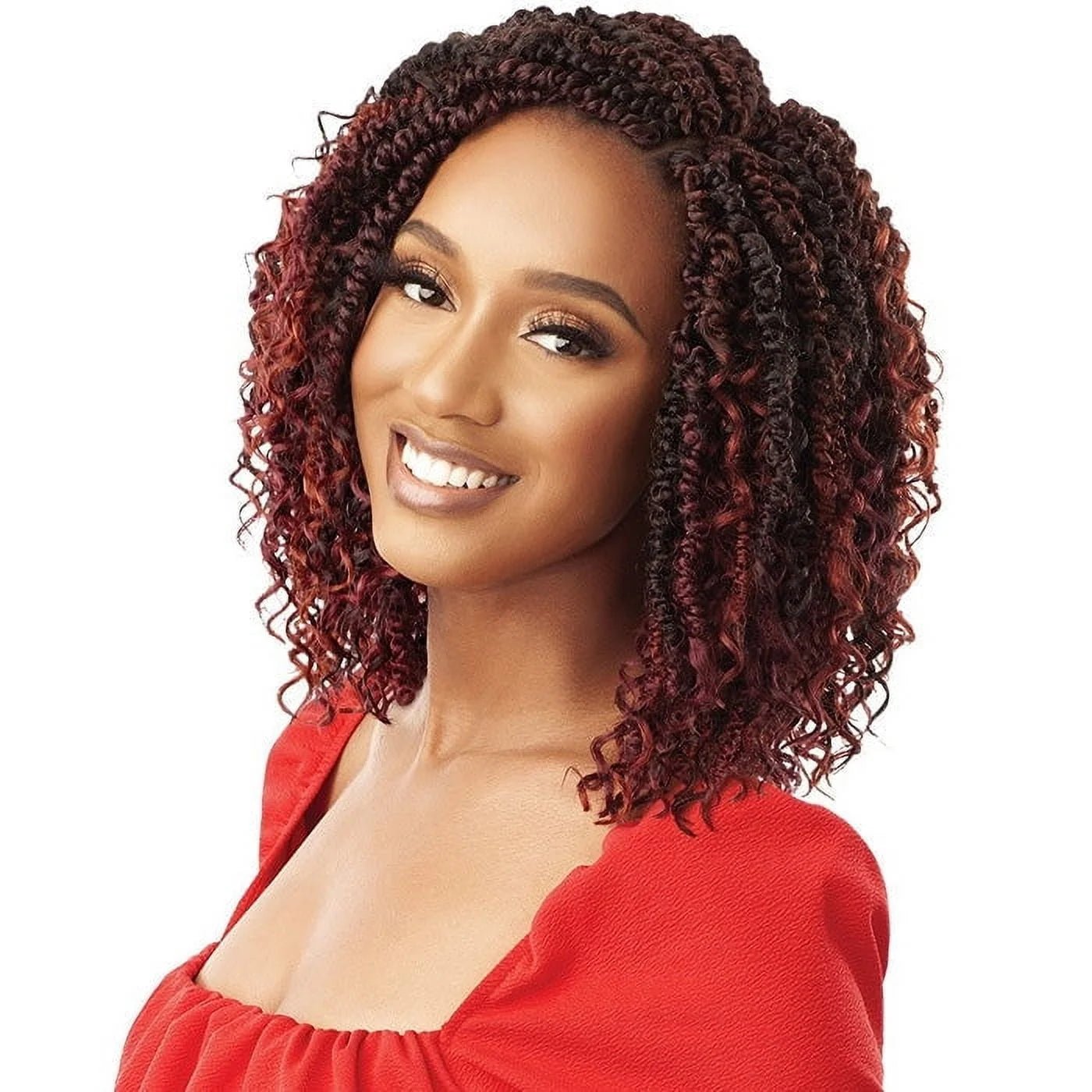 Outre X‑Pression Synthetic Crochet Hair – 2X Boho Wavy Bomb Twist 10″ - Beauty Exchange Beauty Supply