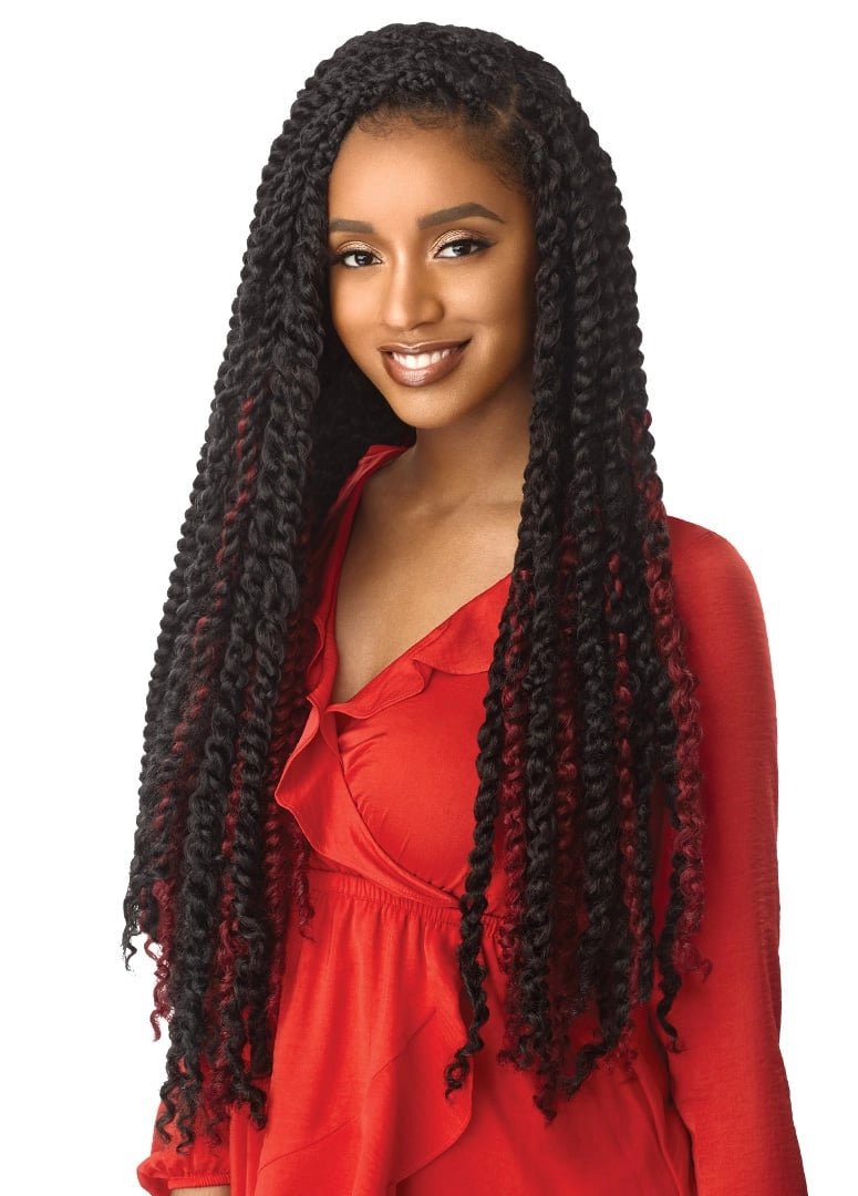 Outre X‑Pression Synthetic Crochet Hair – Passion Bohemian Curl 24″ - Beauty Exchange Beauty Supply