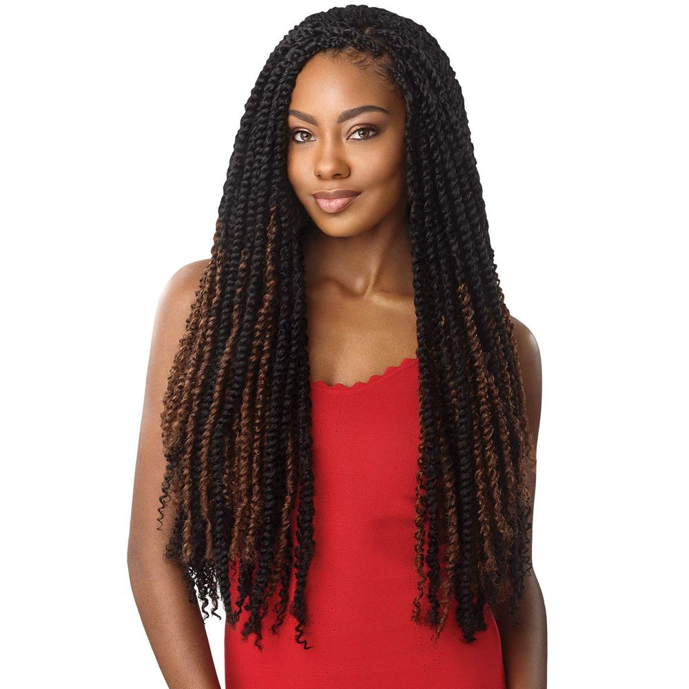 Outre X‑Pression Synthetic Crochet Hair – Passion Waterwave 24″ - Beauty Exchange Beauty Supply