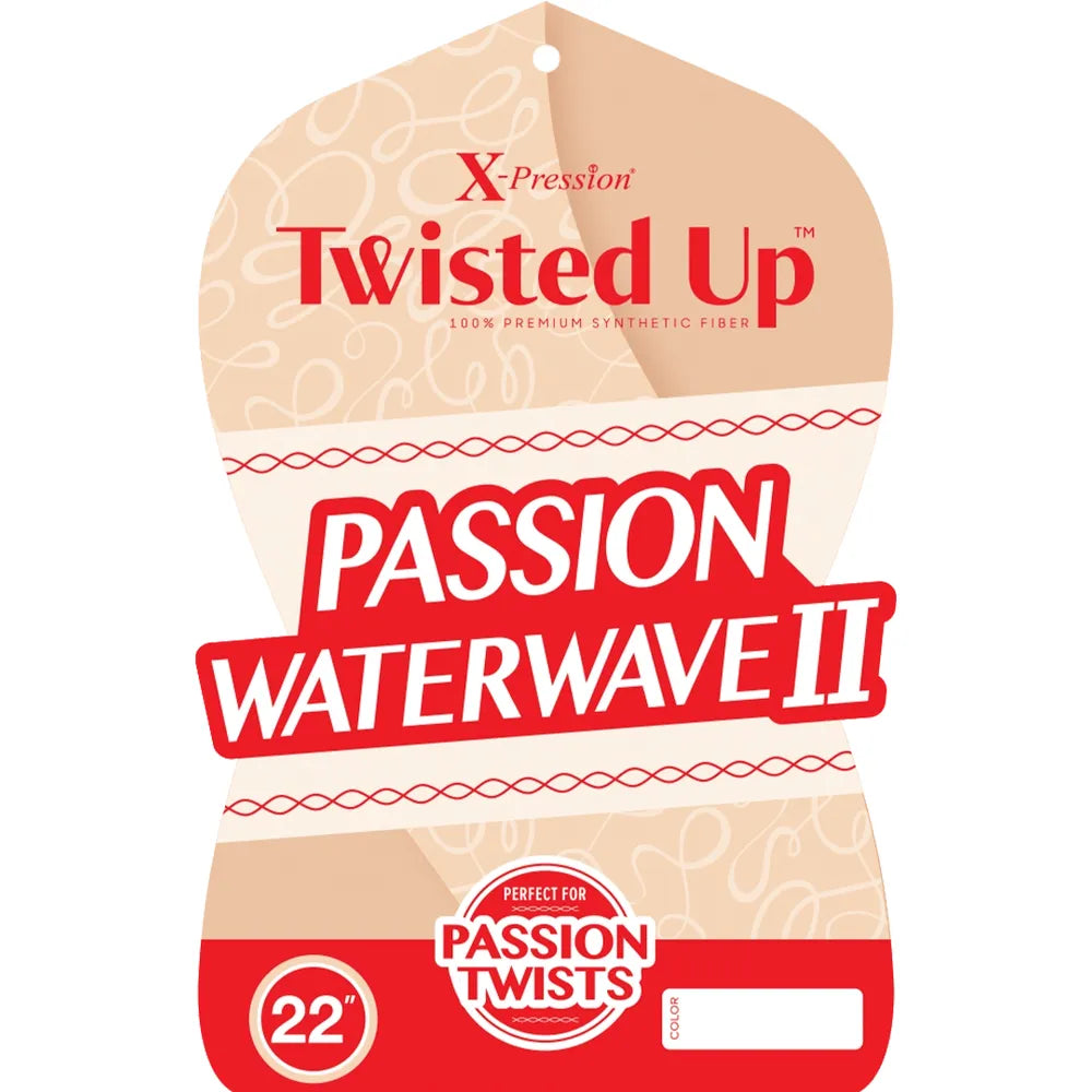 Outre X‑Pression Synthetic Crochet Hair – Passion Waterwave II 22″ - Beauty Exchange Beauty Supply