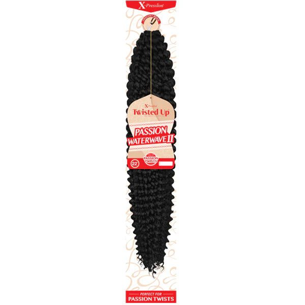 Outre X‑Pression Synthetic Crochet Hair – Passion Waterwave II 22″ - Beauty Exchange Beauty Supply
