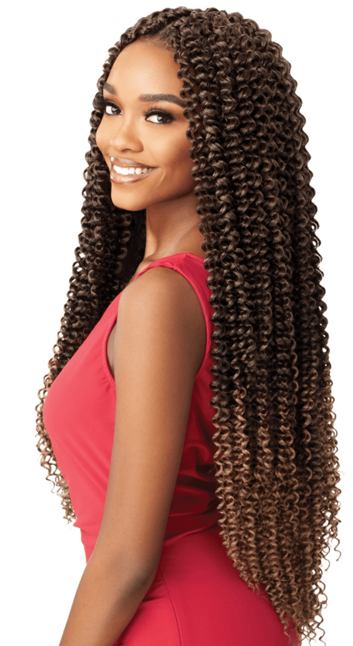 Outre X‑Pression Synthetic Crochet Hair – Passion Waterwave II 26″ - Beauty Exchange Beauty Supply