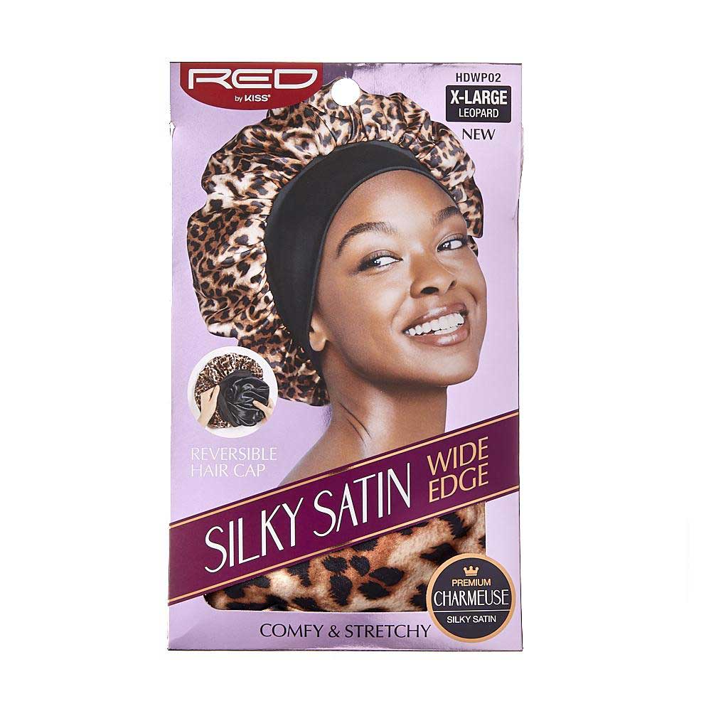 Red by Kiss Silky Satin Wide Edge Bonnet – X-Large