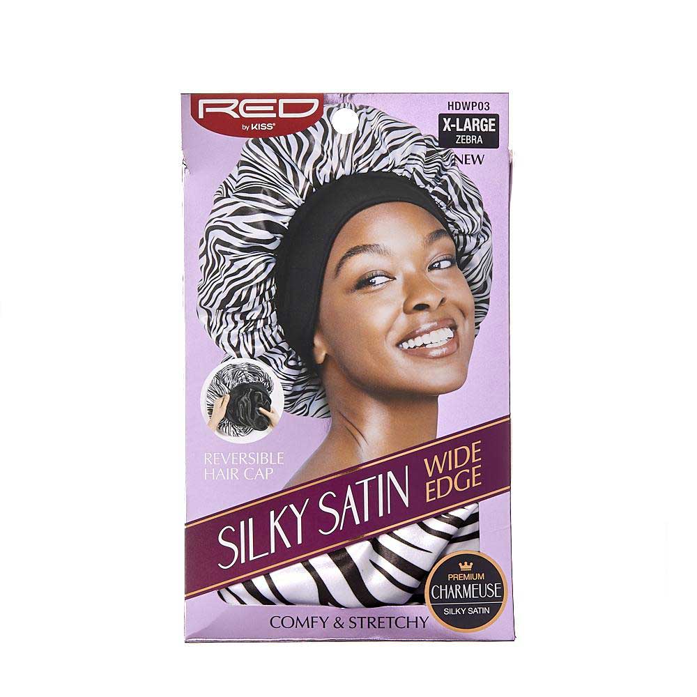 Red by Kiss Silky Satin Wide Edge Bonnet – X-Large