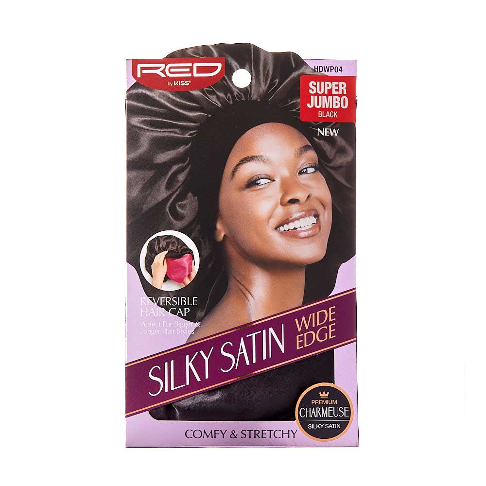 Red by Kiss Silky Satin Wide Edge Bonnet – Super Jumbo