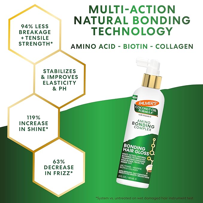 Palmer’s Amino Bonding Hair Gloss Spray – 4oz - Beauty Exchange Beauty Supply