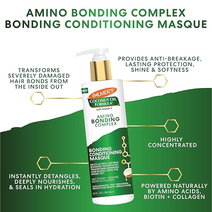 Palmer’s Amino Bonding Hair Mask – 12oz - Beauty Exchange Beauty Supply