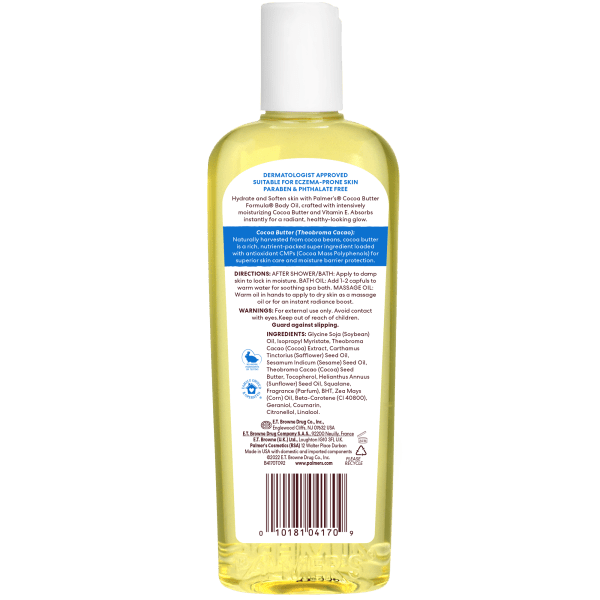 Palmer’s Cocoa Butter Body Oil – 8.5 oz - Beauty Exchange Beauty Supply