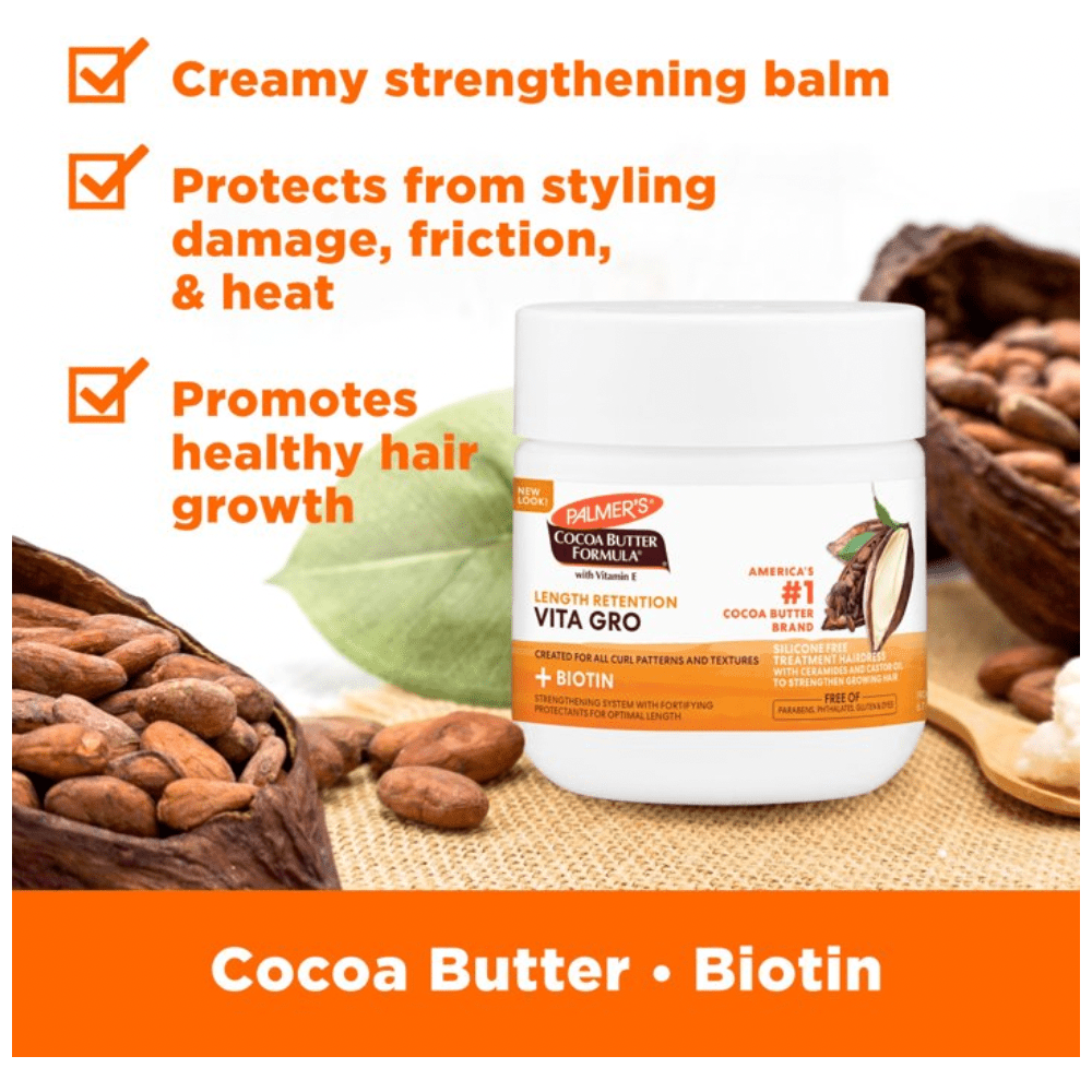 Palmer's Cocoa Butter Formula Length Retention Vita - Gro – Scalp Nourishment & Growth Support – 6.7 oz - Beauty Exchange Beauty Supply