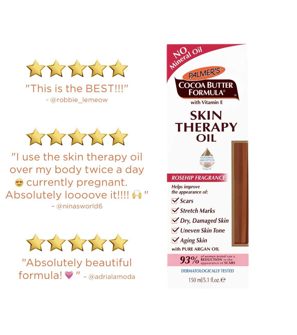 Palmers Cocoa Butter Skin Therapy Oil - 5.1oz - Beauty Exchange Beauty Supply