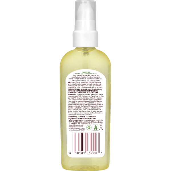 Palmer’s Rosemary Mint Hair & Scalp Oil – 4.5oz - Beauty Exchange Beauty Supply