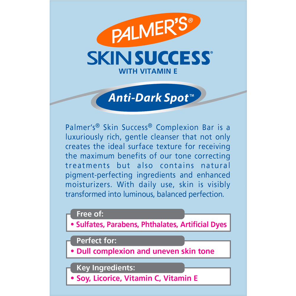 Palmer’s Skin Success - Complexion Bar & Medicated Complexion Bar – Anti - Dark Spot | 3.5 oz - Beauty Exchange Beauty Supply