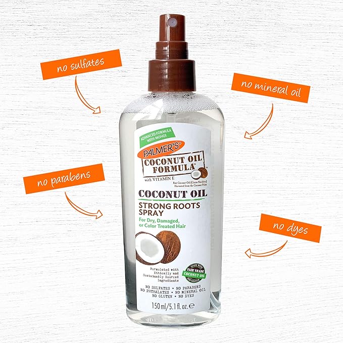 Palmer’s Strong Roots Spray – Coconut Oil - Beauty Exchange Beauty Supply