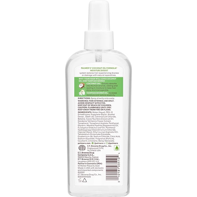 Palmer’s Strong Roots Spray – Coconut Oil - Beauty Exchange Beauty Supply
