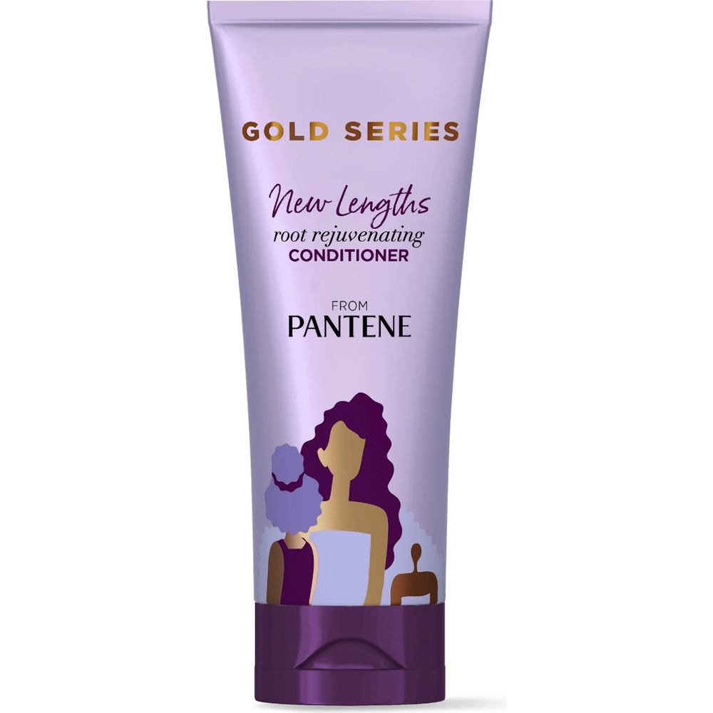 Pantene Gold Series Root Rejuvenating Conditioner with Apricot Oil & Green Tea – Nourish & Strengthen from Root to Tip – 11.1 fl oz - Beauty Exchange Beauty Supply