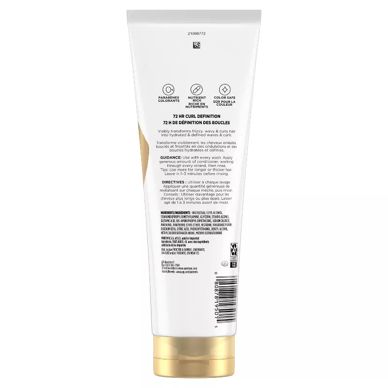 Pantene Pro - V Curl Perfection Conditioner – Hydrates, Defines & Nourishes Curls – 10.4 fl oz - Beauty Exchange Beauty Supply