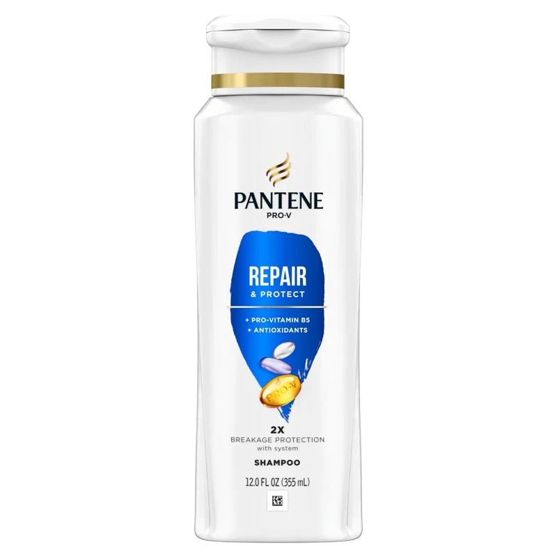 Pantene Pro - V Repair & Protect Shampoo โ Strengthens & Restores Damaged Hair โ 12 fl oz - Beauty Exchange Beauty Supply