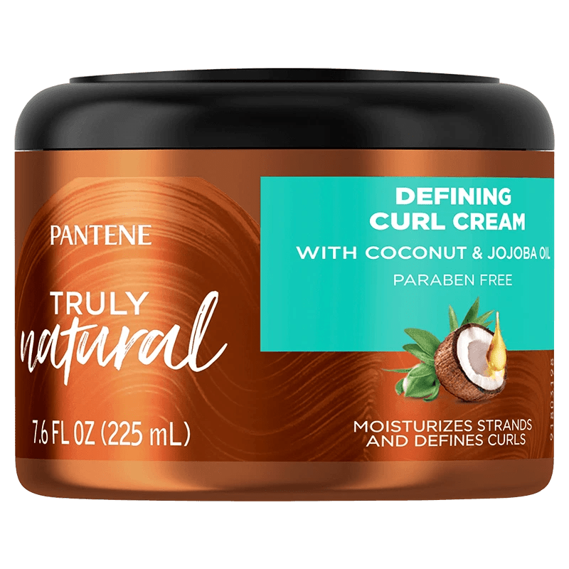 Pantene Truly Natural Defining Curl Cream – 7.6 oz - Beauty Exchange Beauty Supply