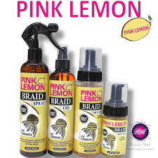 Pink Lemon Braid Spray – 10oz - Beauty Exchange Beauty Supply