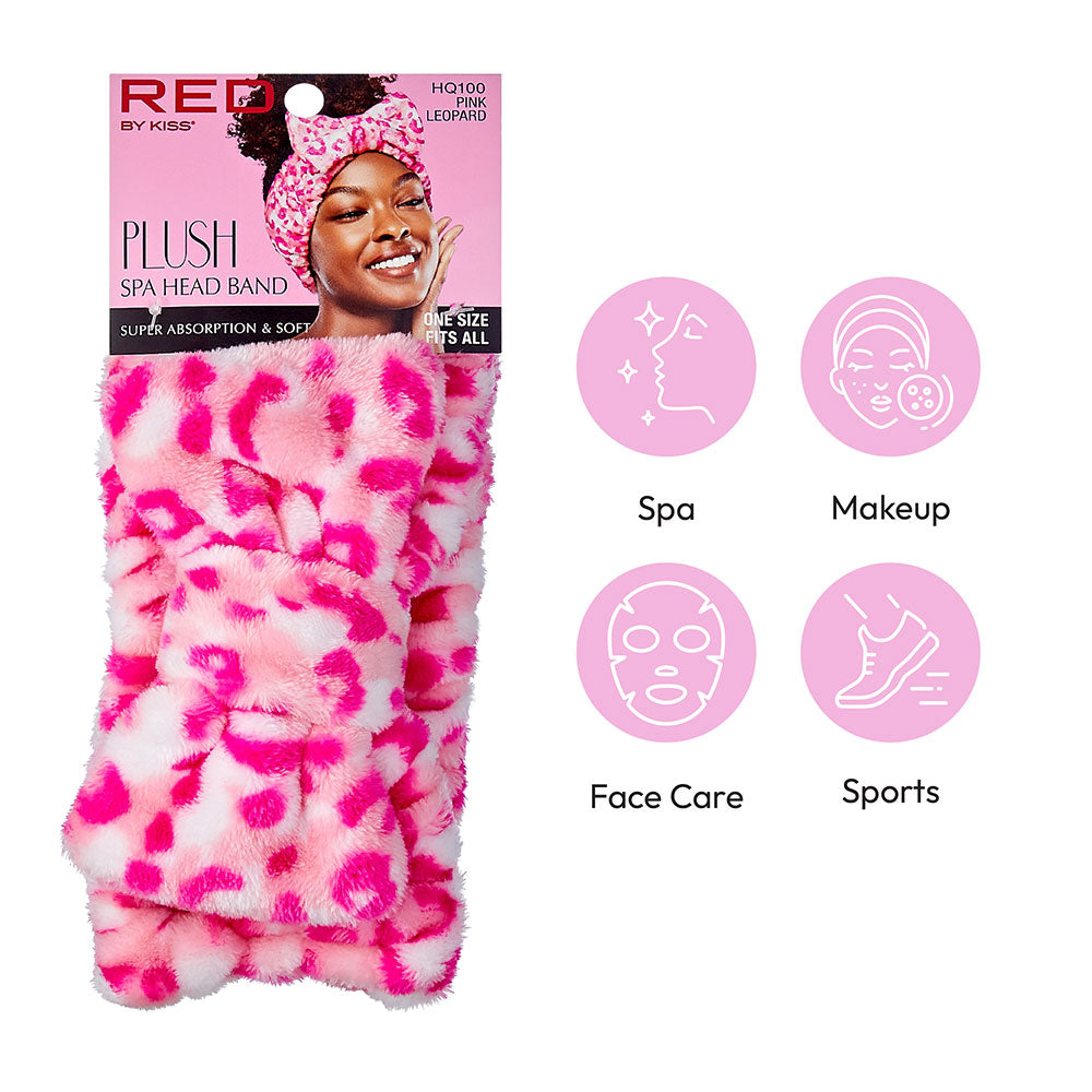 Red by Kiss Plush Spa Head Band