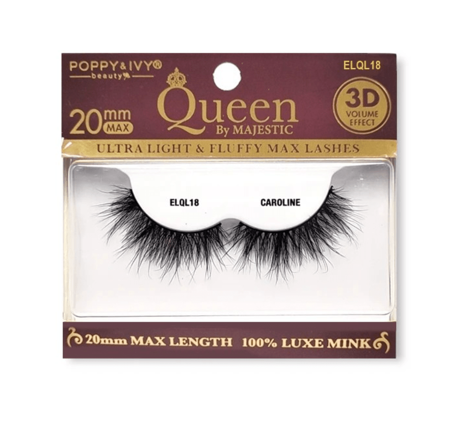 Poppy & Ivy 3D Queen Majestic Luxe Mink Eyelashes - Beauty Exchange Beauty Supply