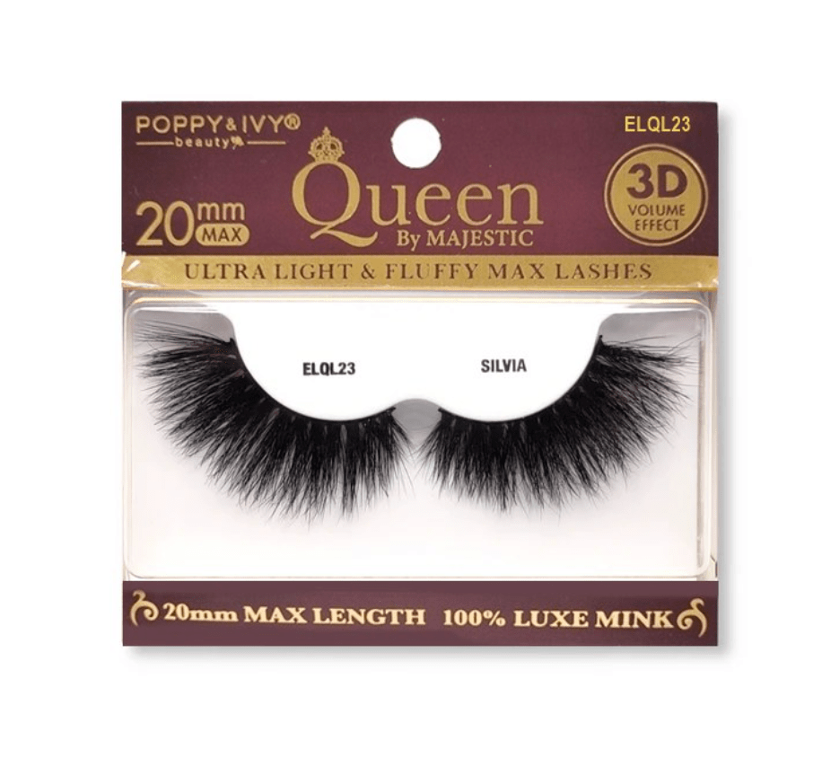 Poppy & Ivy 3D Queen Majestic Luxe Mink Eyelashes - Beauty Exchange Beauty Supply