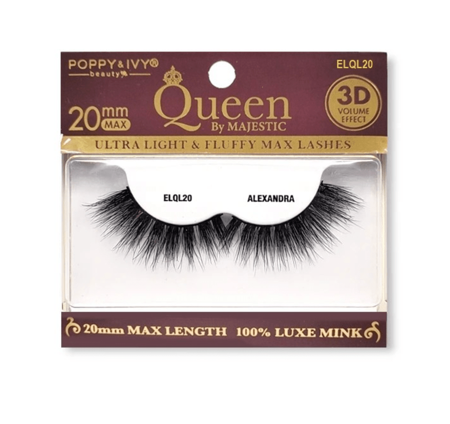 Poppy & Ivy 3D Queen Majestic Luxe Mink Eyelashes - Beauty Exchange Beauty Supply