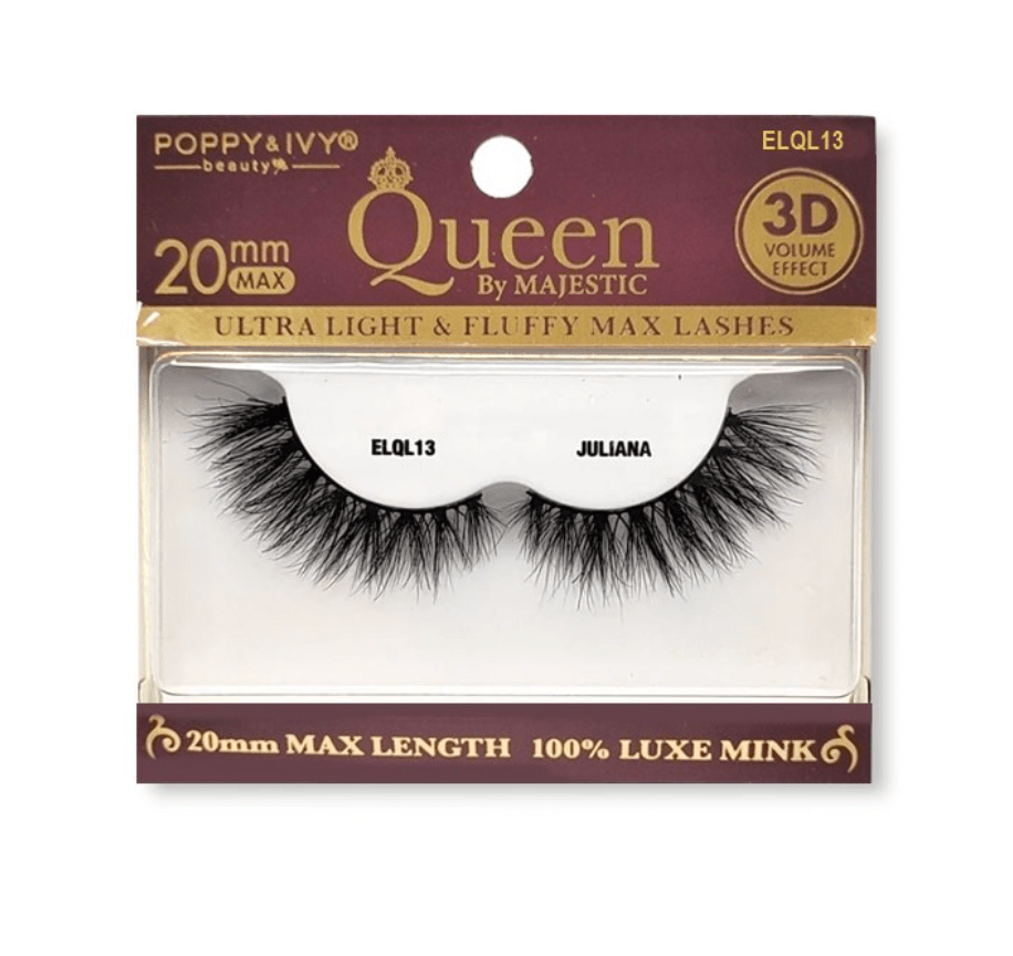 Poppy & Ivy 3D Queen Majestic Luxe Mink Eyelashes - Beauty Exchange Beauty Supply