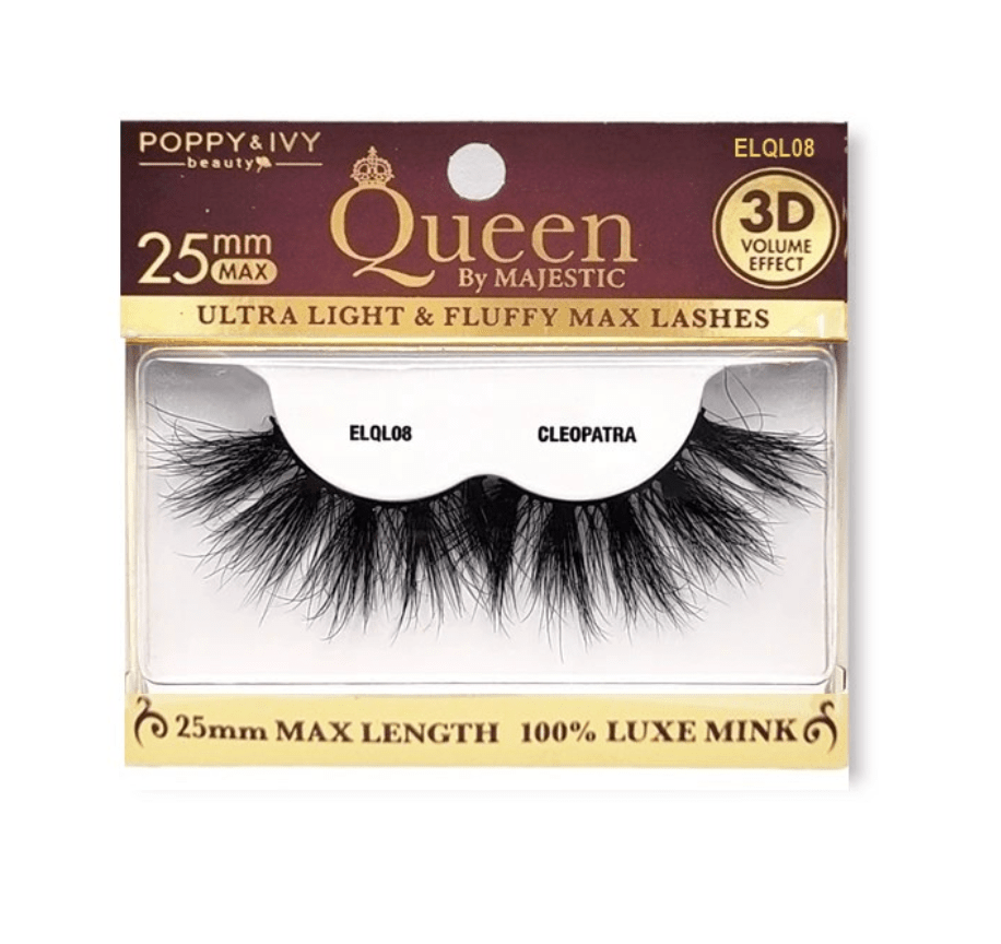 Poppy & Ivy 3D Queen Majestic Luxe Mink Eyelashes - Beauty Exchange Beauty Supply