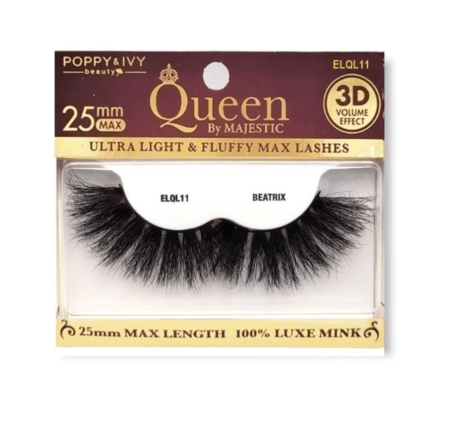 Poppy & Ivy 3D Queen Majestic Luxe Mink Eyelashes - Beauty Exchange Beauty Supply
