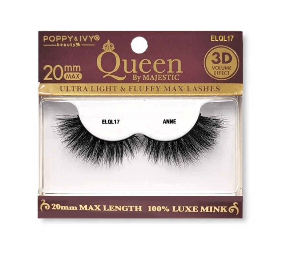 Poppy & Ivy 3D Queen Majestic Luxe Mink Eyelashes - Beauty Exchange Beauty Supply