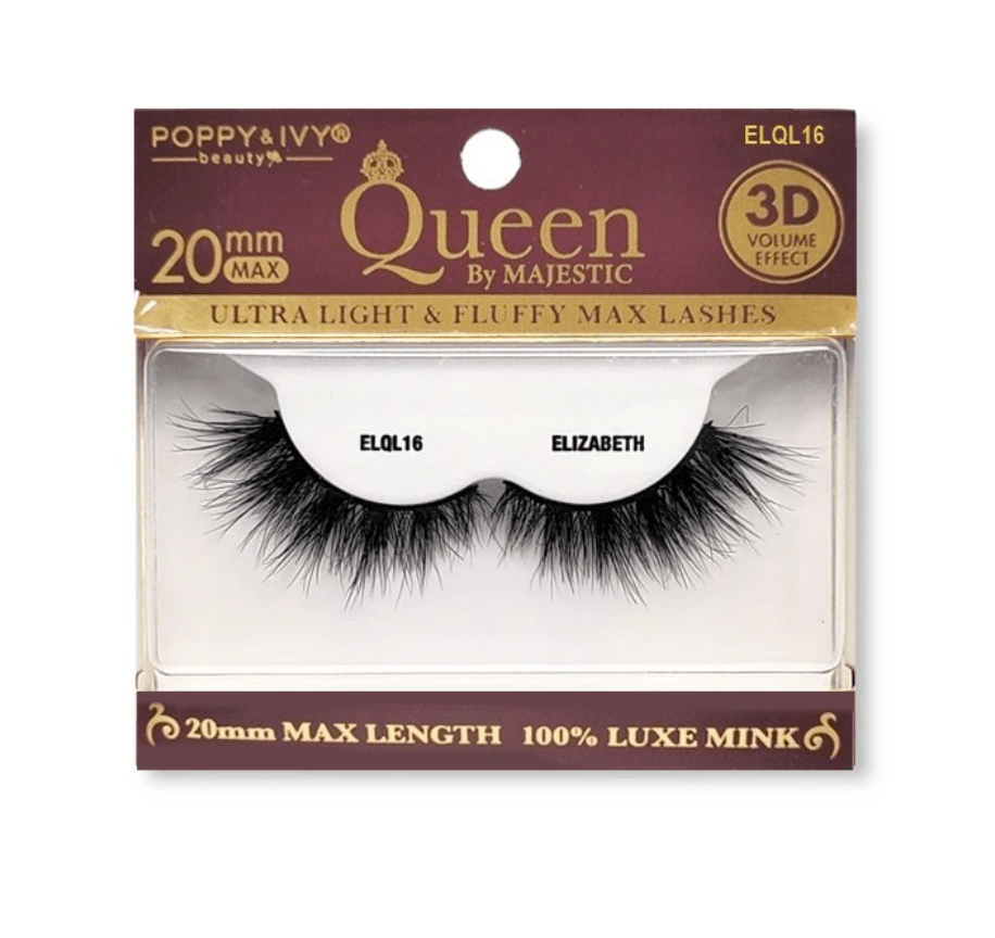 Poppy & Ivy 3D Queen Majestic Luxe Mink Eyelashes - Beauty Exchange Beauty Supply