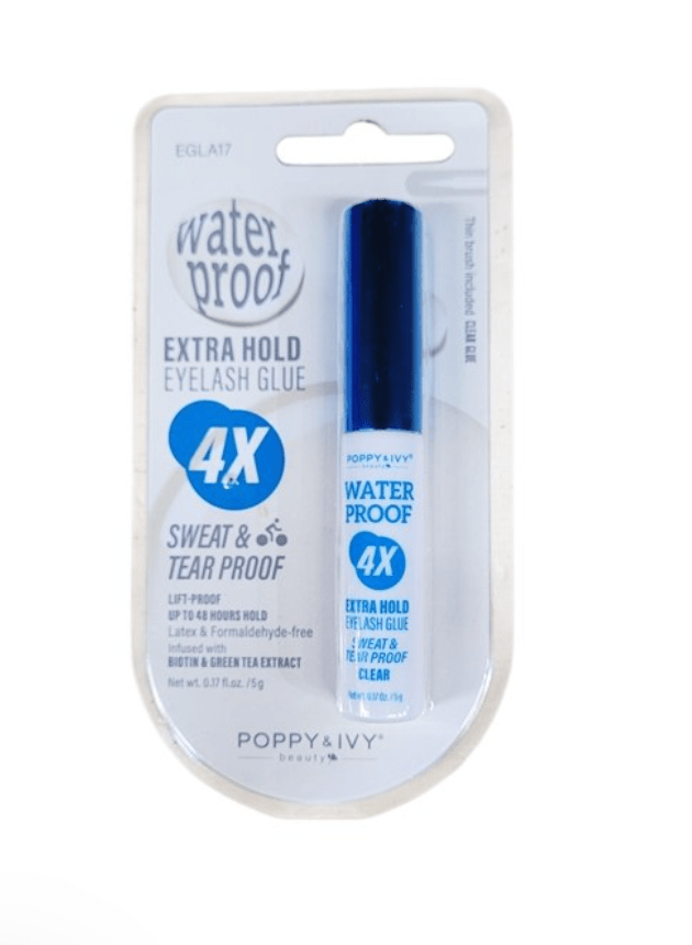 Poppy & Ivy 4X Waterproof Eyelash Glue - 5g - Beauty Exchange Beauty Supply